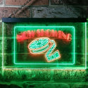 ADVPRO Now Showing Film Movie Home Theater Dual Color LED Neon Sign st6-i0650 - Green & Red