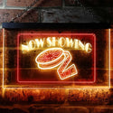 ADVPRO Now Showing Film Movie Home Theater Dual Color LED Neon Sign st6-i0650 - Red & Yellow