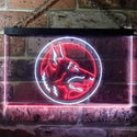 ADVPRO German Shepherd Dog Bedroom Dual Color LED Neon Sign st6-i0668 - White & Red