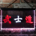 ADVPRO Japanese Samurai Katana Illuminated Dual Color LED Neon Sign st6-i0725 - White & Red