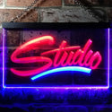 ADVPRO Studio Room On Air Recording Display Dual Color LED Neon Sign st6-i0800 - Blue & Red