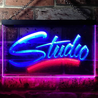 ADVPRO Studio Room On Air Recording Display Dual Color LED Neon Sign st6-i0800 - Red & Blue
