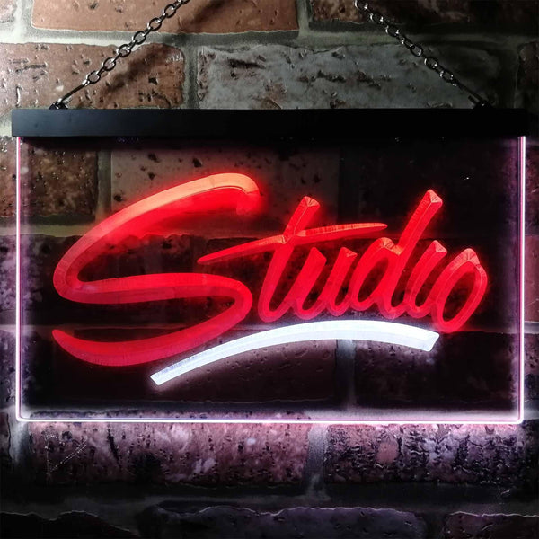 ADVPRO Studio Room On Air Recording Display Dual Color LED Neon Sign st6-i0800 - White & Red