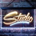 ADVPRO Studio Room On Air Recording Display Dual Color LED Neon Sign st6-i0800 - White & Yellow