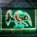 ADVPRO Eagle American Bar Beer Illuminated Dual Color LED Neon Sign st6-i0861 - Green & Yellow
