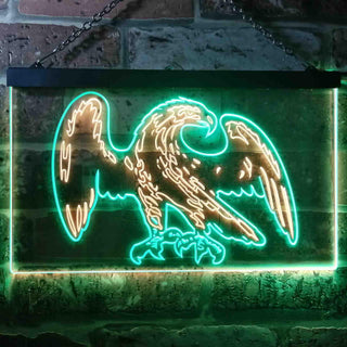 ADVPRO Eagle American Bar Beer Illuminated Dual Color LED Neon Sign st6-i0861 - Green & Yellow