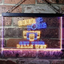 ADVPRO Beer Pong Get Your Balls Wet Bar Game Dual Color LED Neon Sign st6-i0939 - Blue & Yellow