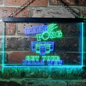 ADVPRO Beer Pong Get Your Balls Wet Bar Game Dual Color LED Neon Sign st6-i0939 - Green & Blue