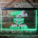 ADVPRO Beer Pong Get Your Balls Wet Bar Game Dual Color LED Neon Sign st6-i0939 - White & Green