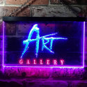 ADVPRO Art Gallery Room Decoration Dual Color LED Neon Sign st6-i0950 - Red & Blue