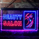 ADVPRO Beauty Salon Lady Shop Decoration Dual Color LED Neon Sign st6-i0965 - Blue & Red