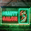 ADVPRO Beauty Salon Lady Shop Decoration Dual Color LED Neon Sign st6-i0965 - Green & Red