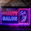 ADVPRO Beauty Salon Lady Shop Decoration Dual Color LED Neon Sign st6-i0965 - Red & Blue