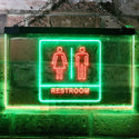 ADVPRO Men Women Toilet Restroom WC Dual Color LED Neon Sign st6-i1029 - Green & Red