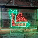 ADVPRO Live Nude Girls Bar Beer Pub Club Decor Dual Color LED Neon Sign st6-i2042 - Green & Red