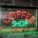 ADVPRO Coffee Shop Kitchen Bistro Decoration Dual Color LED Neon Sign st6-i2111 - Green & Red