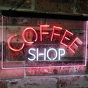 ADVPRO Coffee Shop Kitchen Bistro Decoration Dual Color LED Neon Sign st6-i2111 - White & Red