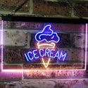 ADVPRO Ice Cream Shop Kid Room Display Dual Color LED Neon Sign st6-i2113 - Blue & Yellow