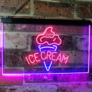 ADVPRO Ice Cream Shop Kid Room Display Dual Color LED Neon Sign st6-i2113 - Red & Blue