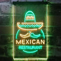 ADVPRO Mexican Restaurant Food Bar  Dual Color LED Neon Sign st6-i2116 - Green & Yellow