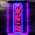 ADVPRO Open Vertical Bar Club Shop Business  Dual Color LED Neon Sign st6-i2198 - Blue & Red