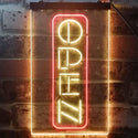 ADVPRO Open Vertical Bar Club Shop Business  Dual Color LED Neon Sign st6-i2198 - Red & Yellow