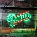 ADVPRO Tattoo Art Display Dual Color LED Neon Sign st6-i2294 - Green & Red