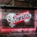 ADVPRO Tattoo Art Display Dual Color LED Neon Sign st6-i2294 - White & Red