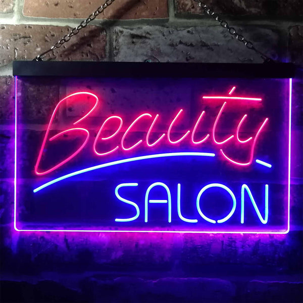 ADVPRO Beauty Salon Dual Color LED Neon Sign st6-i2308 - Blue & Red