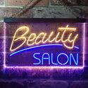 ADVPRO Beauty Salon Dual Color LED Neon Sign st6-i2308 - Blue & Yellow