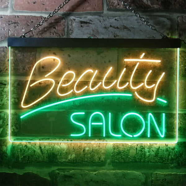 ADVPRO Beauty Salon Dual Color LED Neon Sign st6-i2308 - Green & Yellow