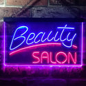 ADVPRO Beauty Salon Dual Color LED Neon Sign st6-i2308 - Red & Blue