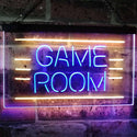 ADVPRO Game Room Man Cave Bar Display Dual Color LED Neon Sign st6-i2338 - Blue & Yellow