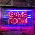 ADVPRO Game Room Man Cave Bar Display Dual Color LED Neon Sign st6-i2338 - Red & Blue