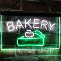 ADVPRO Bakery Cake Shop Dual Color LED Neon Sign st6-i2380 - White & Green