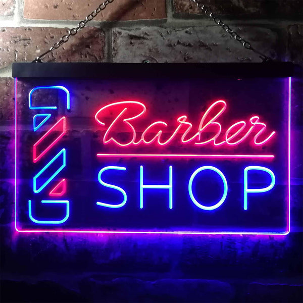 ADVPRO Barber Shop Pole Dual Color LED Neon Sign st6-i2457 - Blue & Red