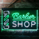 ADVPRO Barber Shop Pole Dual Color LED Neon Sign st6-i2457 - White & Green