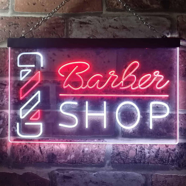 ADVPRO Barber Shop Pole Dual Color LED Neon Sign st6-i2457 - White & Red