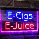 ADVPRO E-Juice Indoor Display Shop Dual Color LED Neon Sign st6-i2532 - Blue & Red