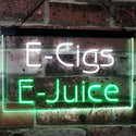 ADVPRO E-Juice Indoor Display Shop Dual Color LED Neon Sign st6-i2532 - White & Green