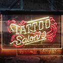 ADVPRO Tattoo Salon Indoor Display Dual Color LED Neon Sign st6-i2556 - Red & Yellow