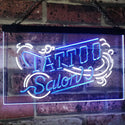 ADVPRO Tattoo Salon Indoor Display Dual Color LED Neon Sign st6-i2556 - White & Blue
