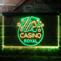 ADVPRO Casino Man Cave Royal Bar Dual Color LED Neon Sign st6-i2708 - Green & Yellow