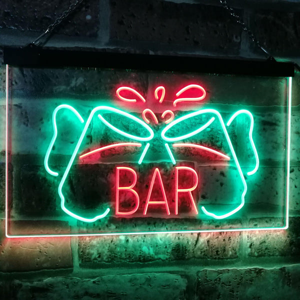 ADVPRO Home Bar Beer Mugs Cheers Decoration Man Cave Dual Color LED Neon Sign st6-i2814 - Green & Red