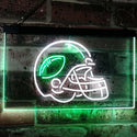 ADVPRO American Football Sport Man Cave Dual Color LED Neon Sign st6-i2902 - White & Green