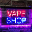 ADVPRO Vape Shop Indoor Display Dual Color LED Neon Sign st6-i3018 - Blue & Red