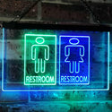ADVPRO Restroom Male Female Boy Girl Toilet Dual Color LED Neon Sign st6-i3029 - Green & Blue