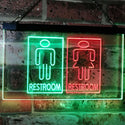 ADVPRO Restroom Male Female Boy Girl Toilet Dual Color LED Neon Sign st6-i3029 - Green & Red