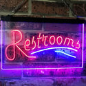 ADVPRO Restroom Classic Display Cafe Restaurant Dual Color LED Neon Sign st6-i3034 - Blue & Red