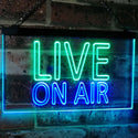 ADVPRO On Air Live Recording Studio Video Room Dual Color LED Neon Sign st6-i3064 - Green & Blue